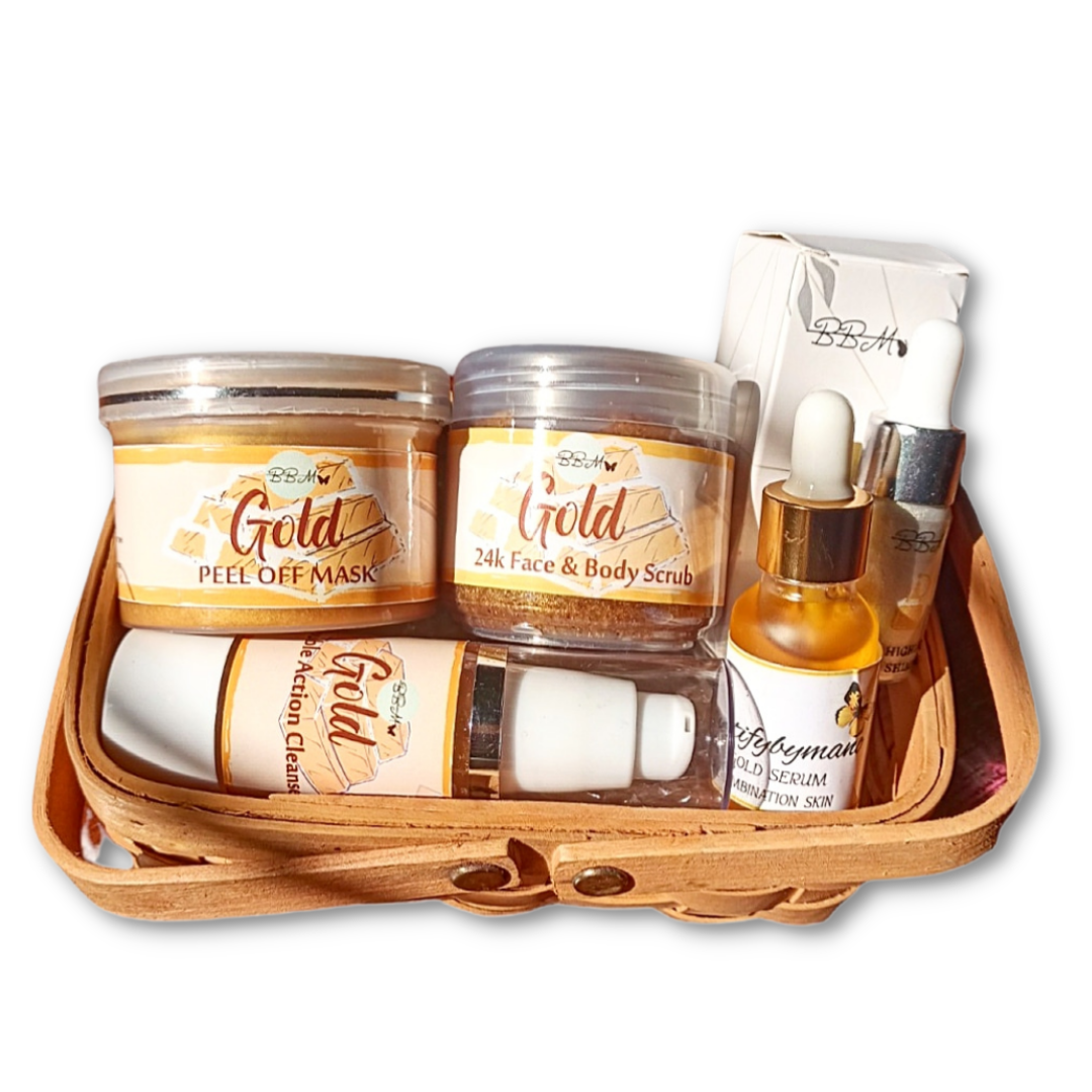 24k Gold Facial Basket